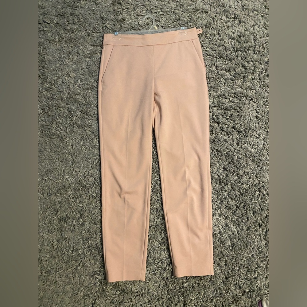 RW&CO. Blush Pink Slim Ponte Pants